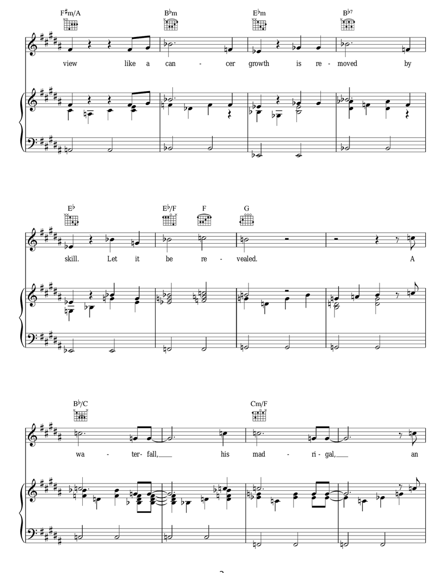 Firth Of Fifth Firth Of Fifth Acoustic Guitar scores gallery preview page 3