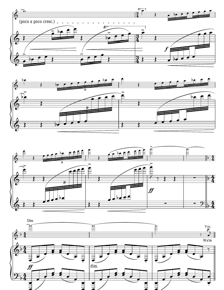 Walking In The Air (theme from The Snowman) Guitar scores gallery preview page 2