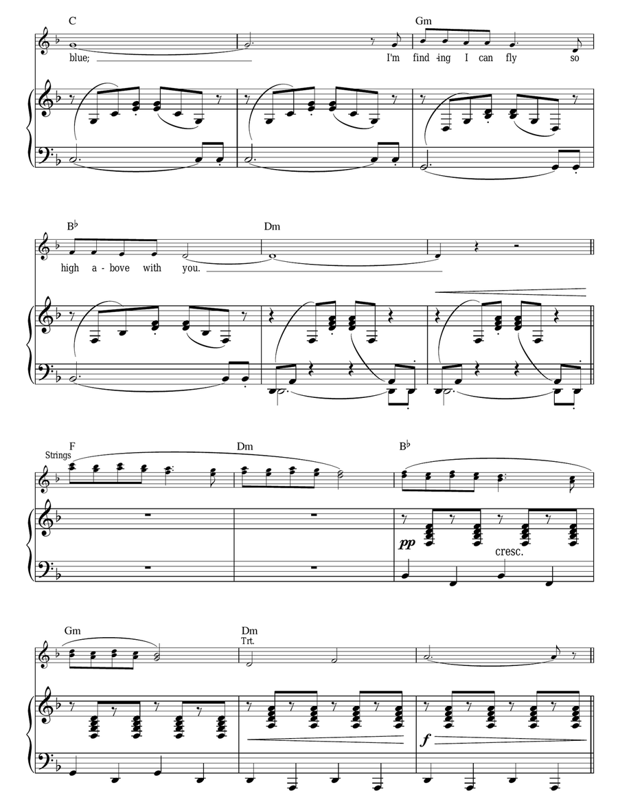Walking In The Air (theme from The Snowman) Guitar scores gallery preview page 4