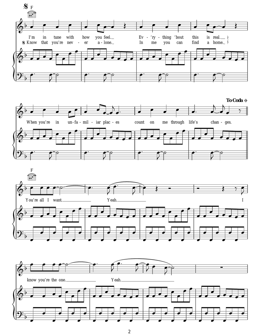 Collide Collide Acoustic Guitar scores gallery preview page 2