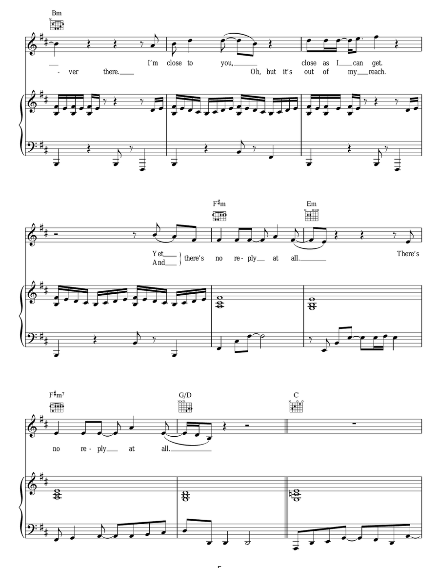 No Reply At All No Reply At All Acoustic Guitar scores gallery preview page 5