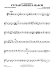 Captain America March - Eb Baritone Saxophone mini preview