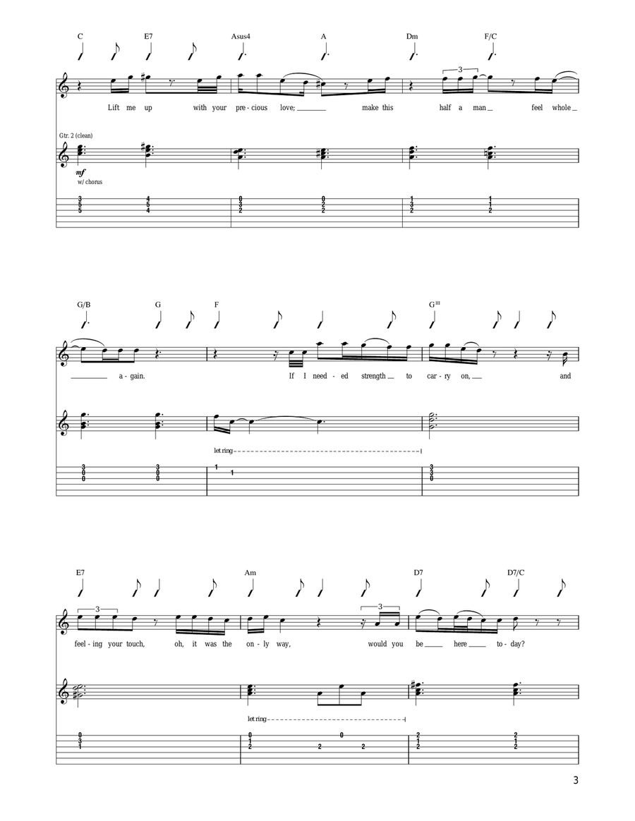 Save Me Save Me Acoustic Guitar scores gallery preview page 3