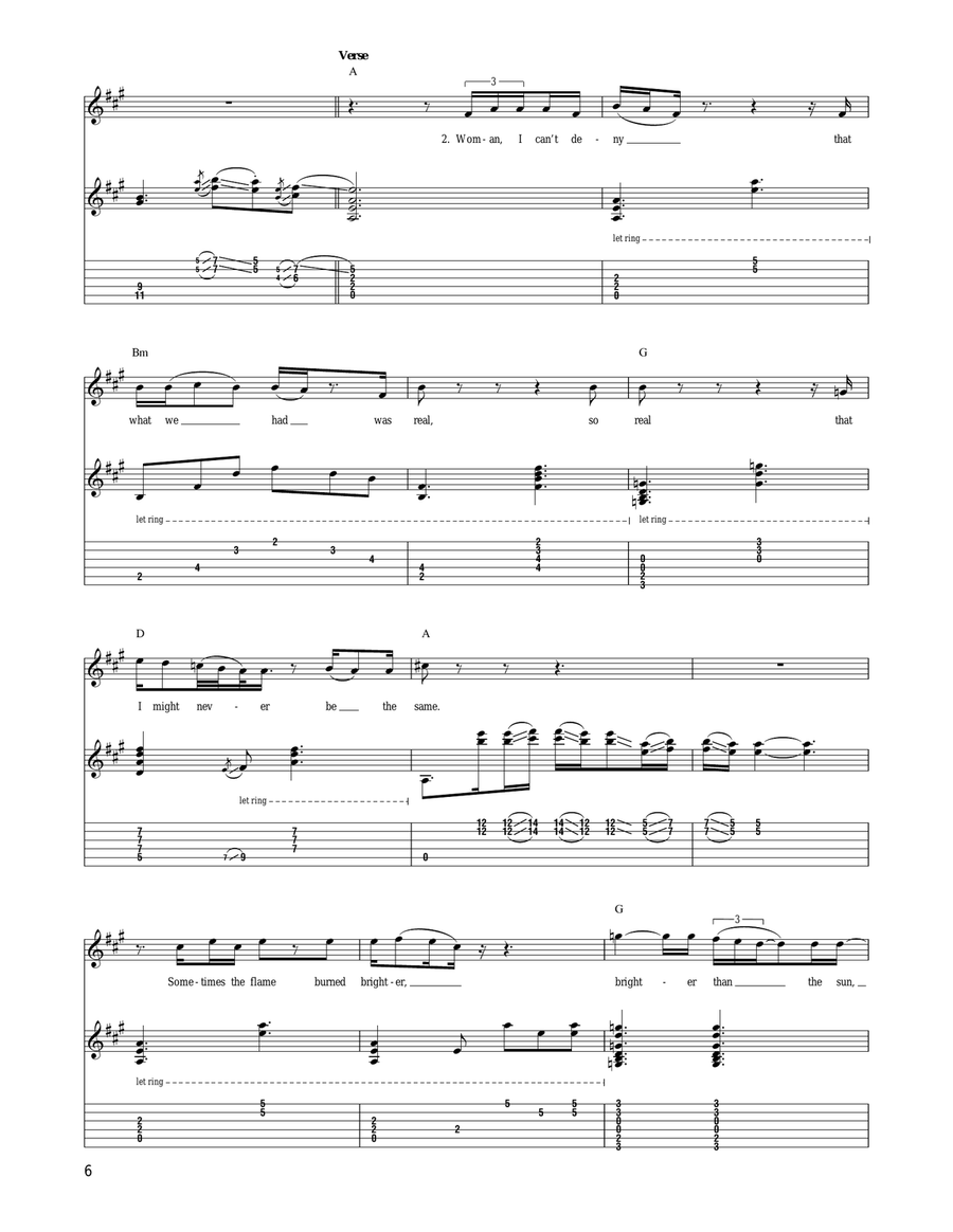 Your Wildest Dream Your Wildest Dream Acoustic Guitar scores gallery preview page 6