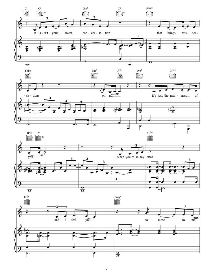 The Nearness Of You The Nearness Of You Guitar scores gallery preview page 2