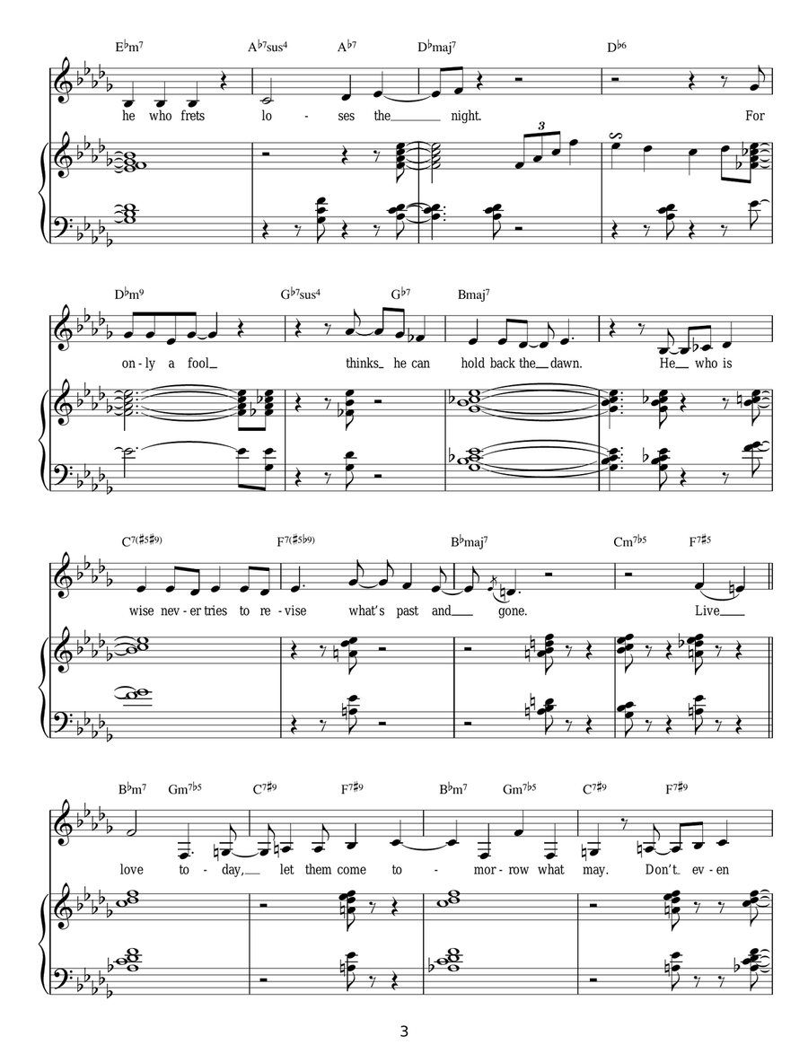 Devil May Care Devil May Care Guitar scores gallery preview page 3