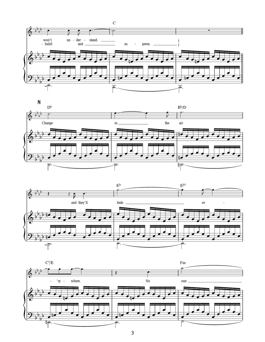 Ruled By Secrecy Guitar Tablature scores gallery preview page 3