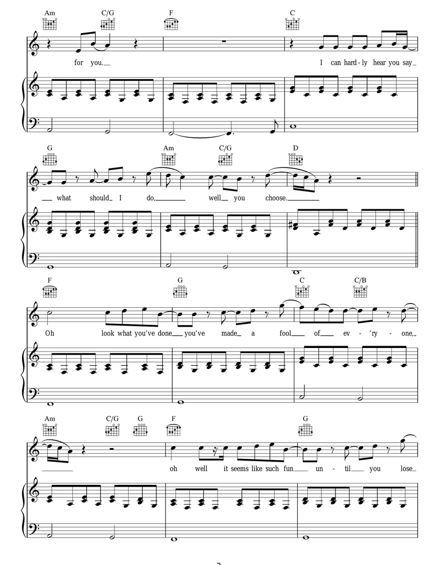 Look What You've Done Look What You've Done Guitar scores gallery preview page 3