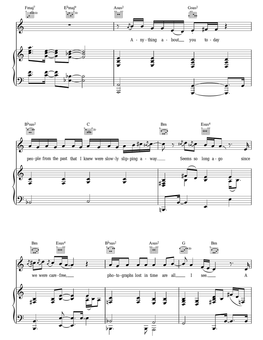 Pointless Nostalgic Guitar scores gallery preview page 2
