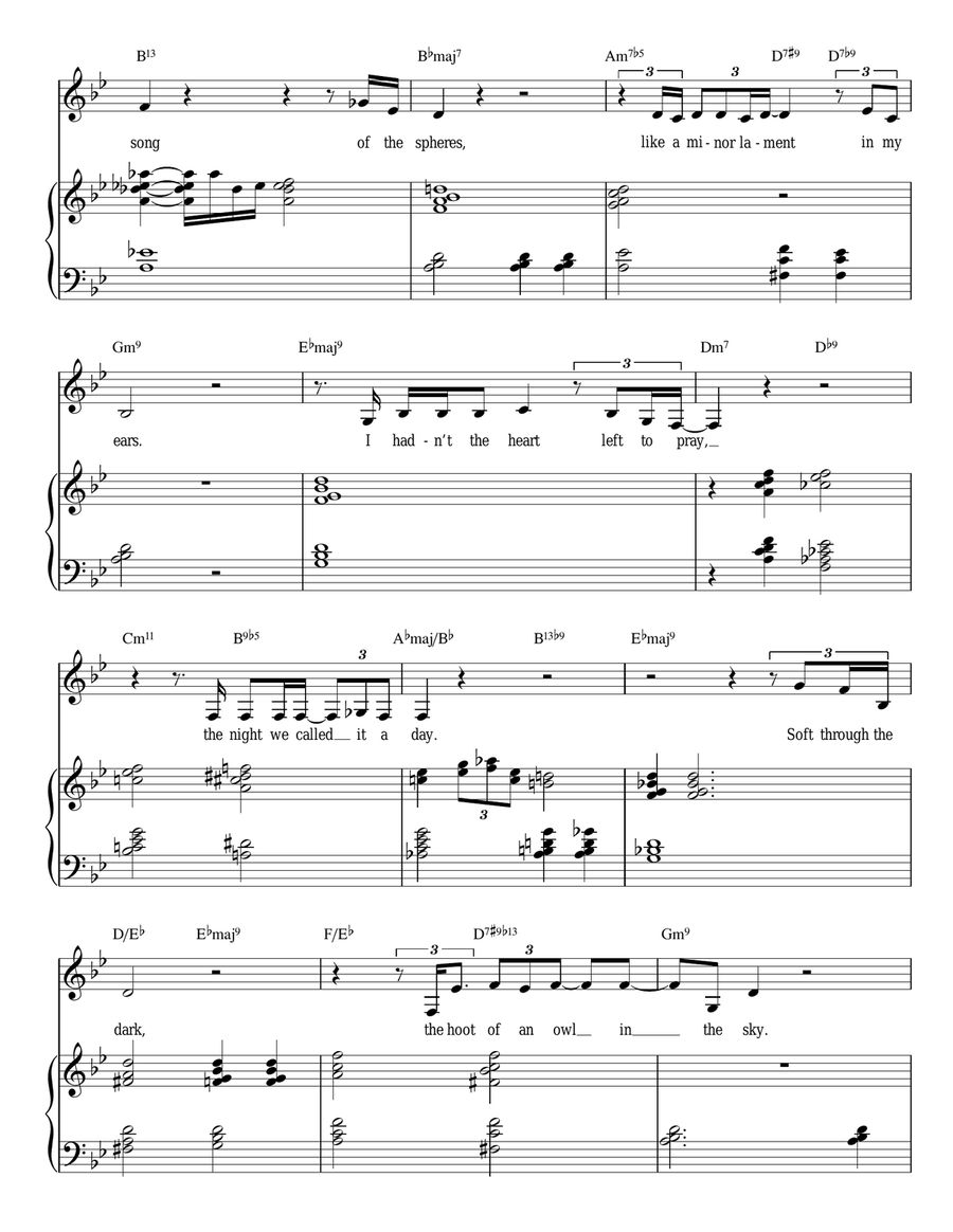 The Night We Called It A Day Guitar scores gallery preview page 2