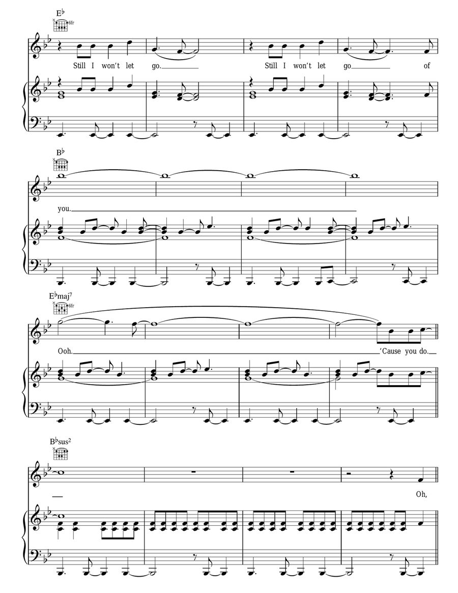 Hurts Like Heaven Hurts Like Heaven Acoustic Guitar scores gallery preview page 3