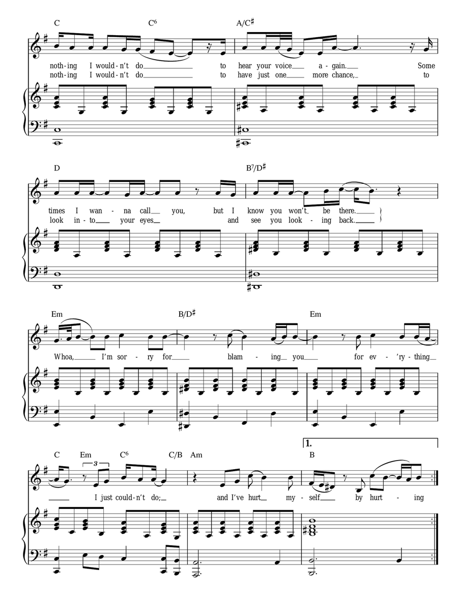 Hurt Hurt Acoustic Guitar scores gallery preview page 3