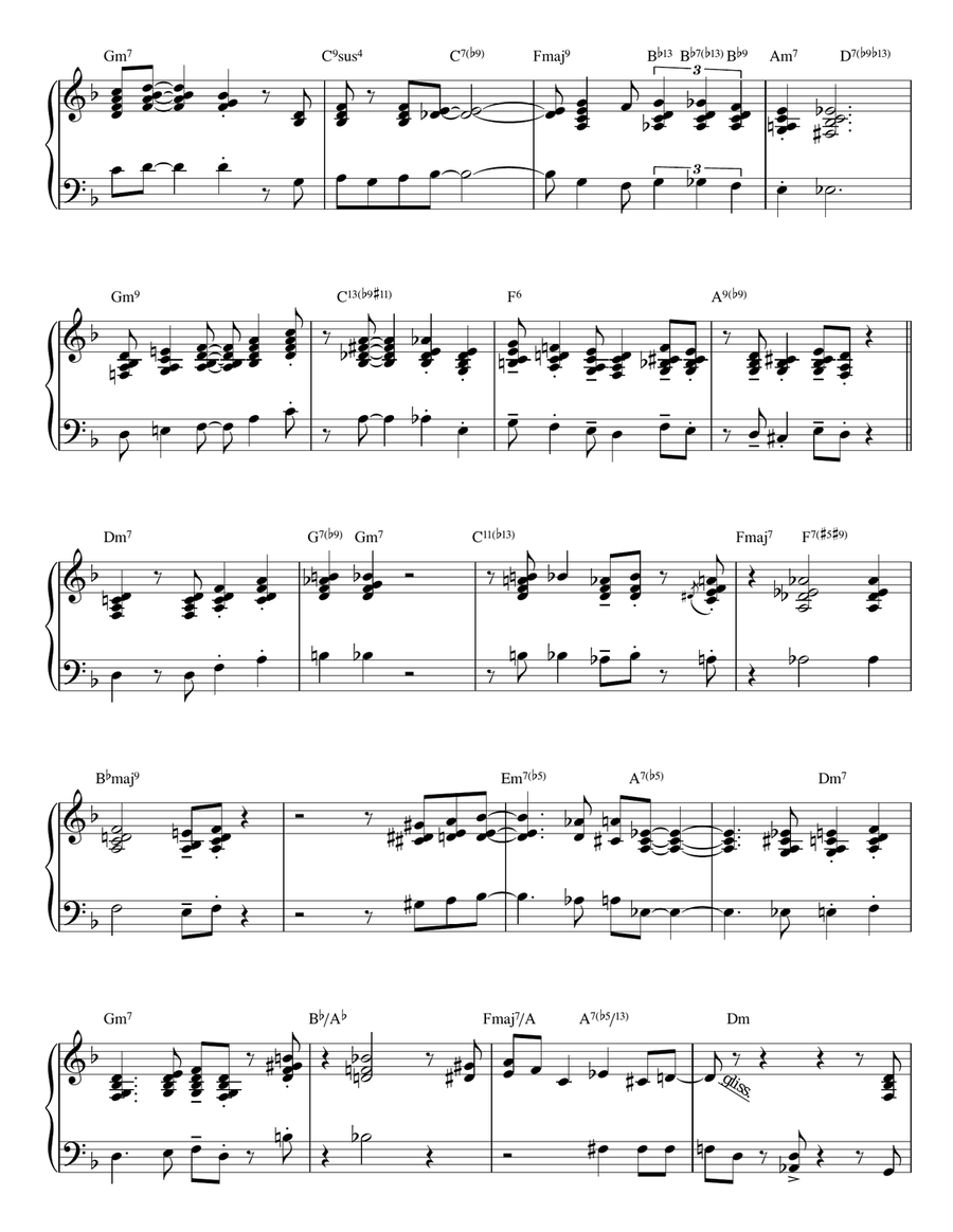 Fly Me To The Moon (In Other Words) Guitar scores gallery preview page 4