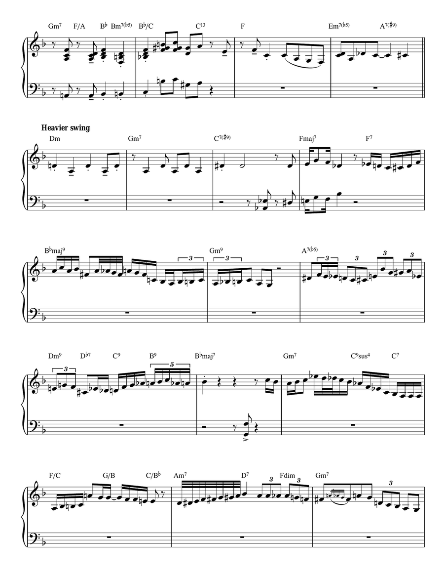 Fly Me To The Moon (In Other Words) Guitar scores gallery preview page 5