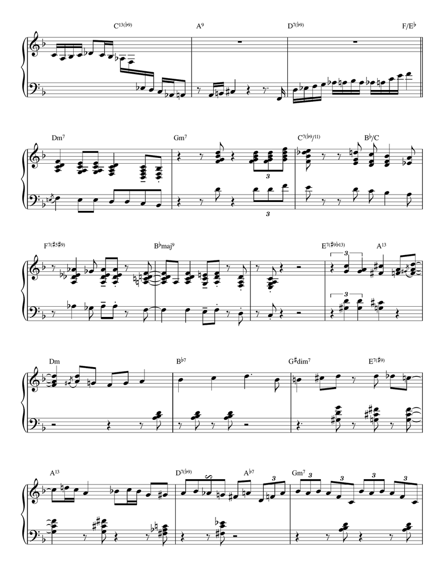 Fly Me To The Moon (In Other Words) Guitar scores gallery preview page 6