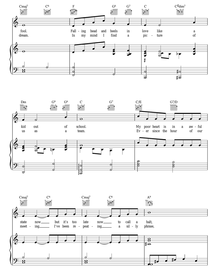 Don't Blame Me Don't Blame Me Guitar scores gallery preview page 2