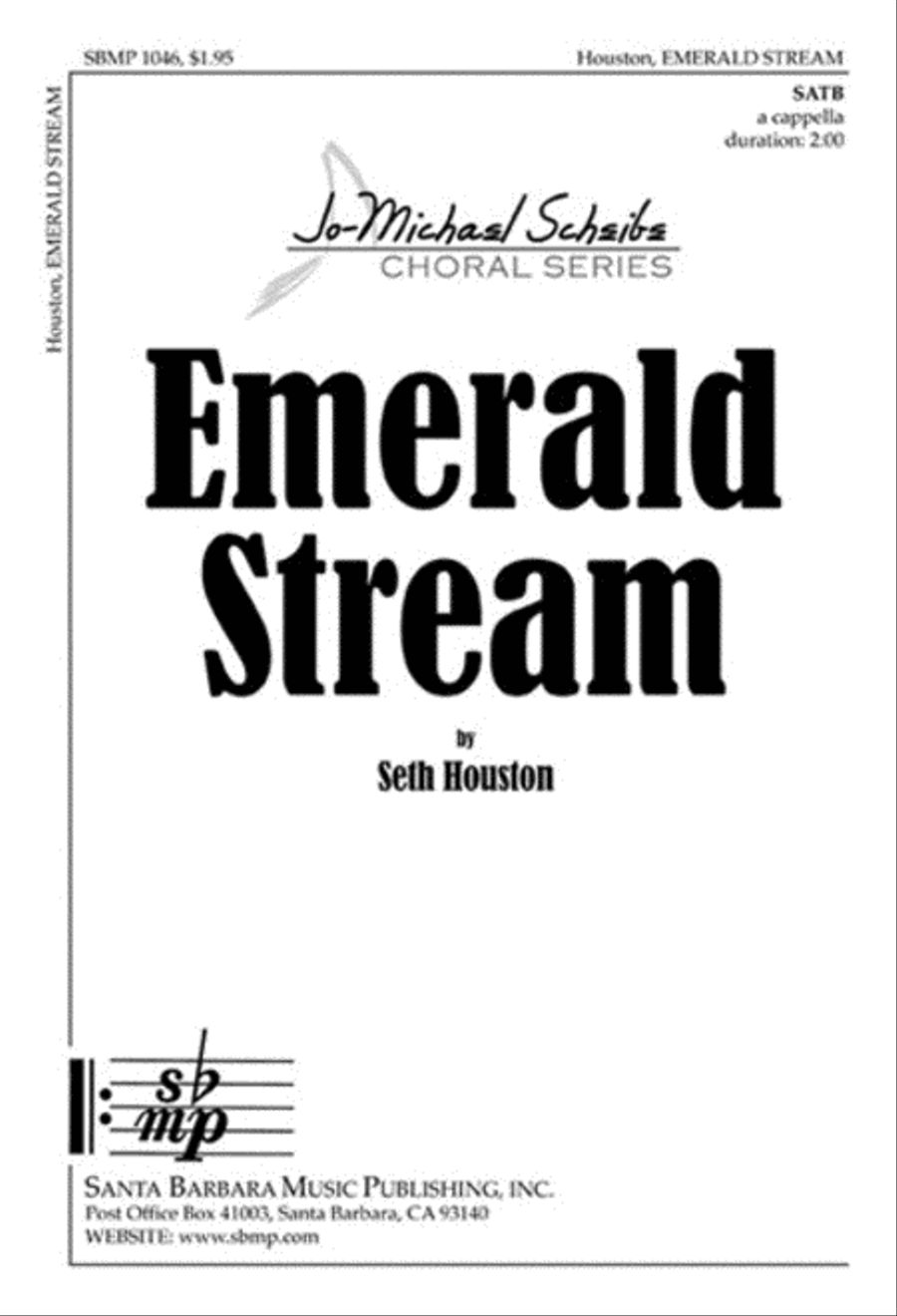 Emerald Stream - SATB Octavo 4-Part scores gallery preview page 1