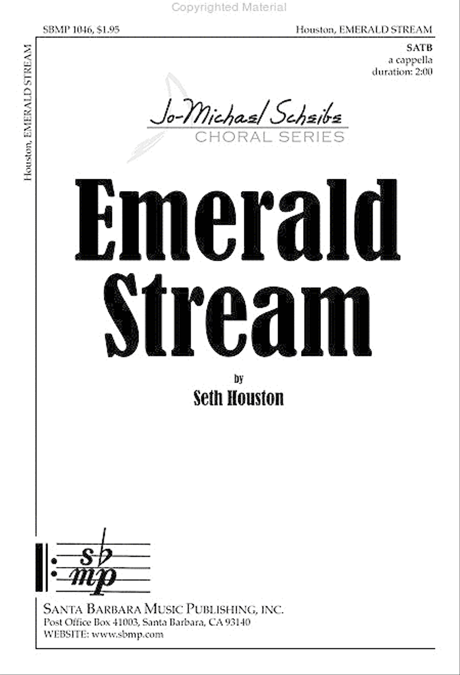 Emerald Stream - SATB Octavo 4-Part scores gallery preview page 2