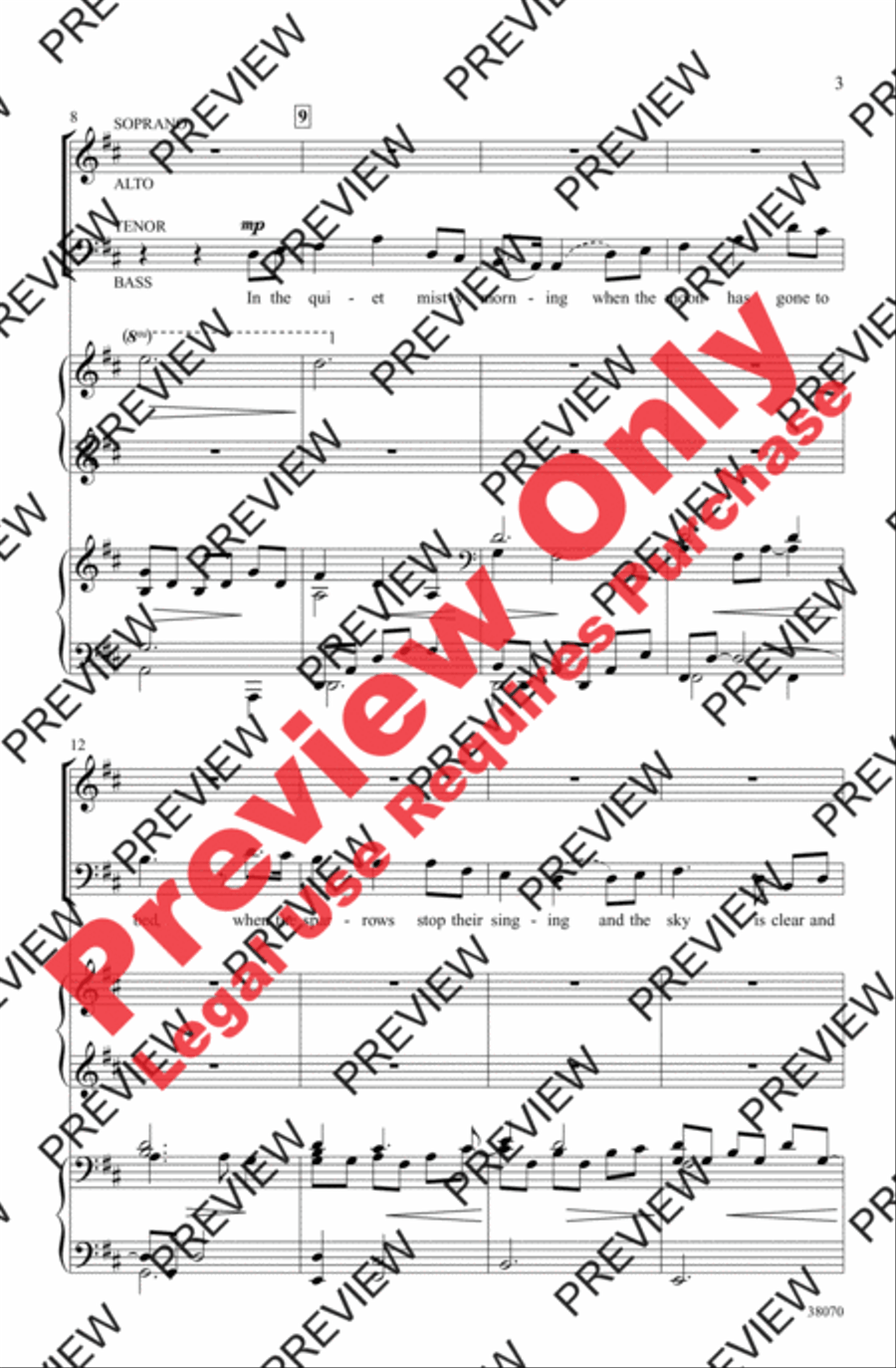 Homeward Bound Homeward Bound 4-Part scores gallery preview page 3