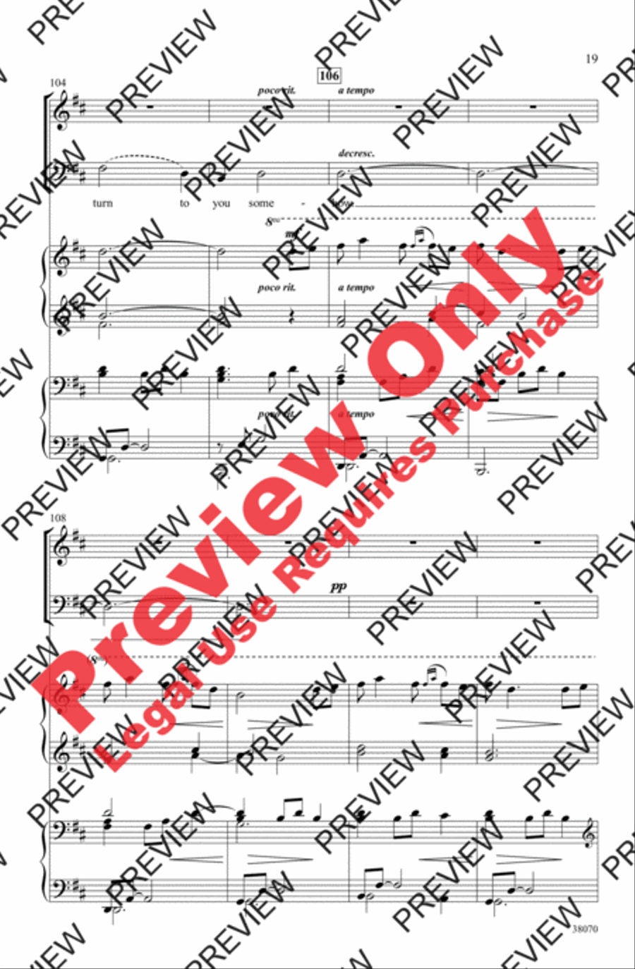 Homeward Bound Homeward Bound 4-Part scores gallery preview page 19