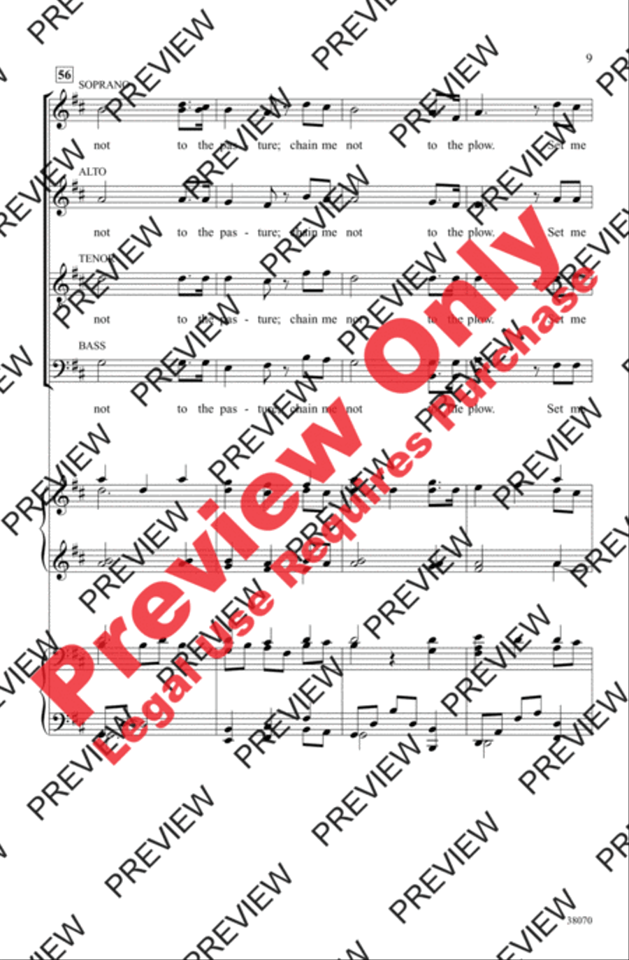Homeward Bound Homeward Bound 4-Part scores gallery preview page 9