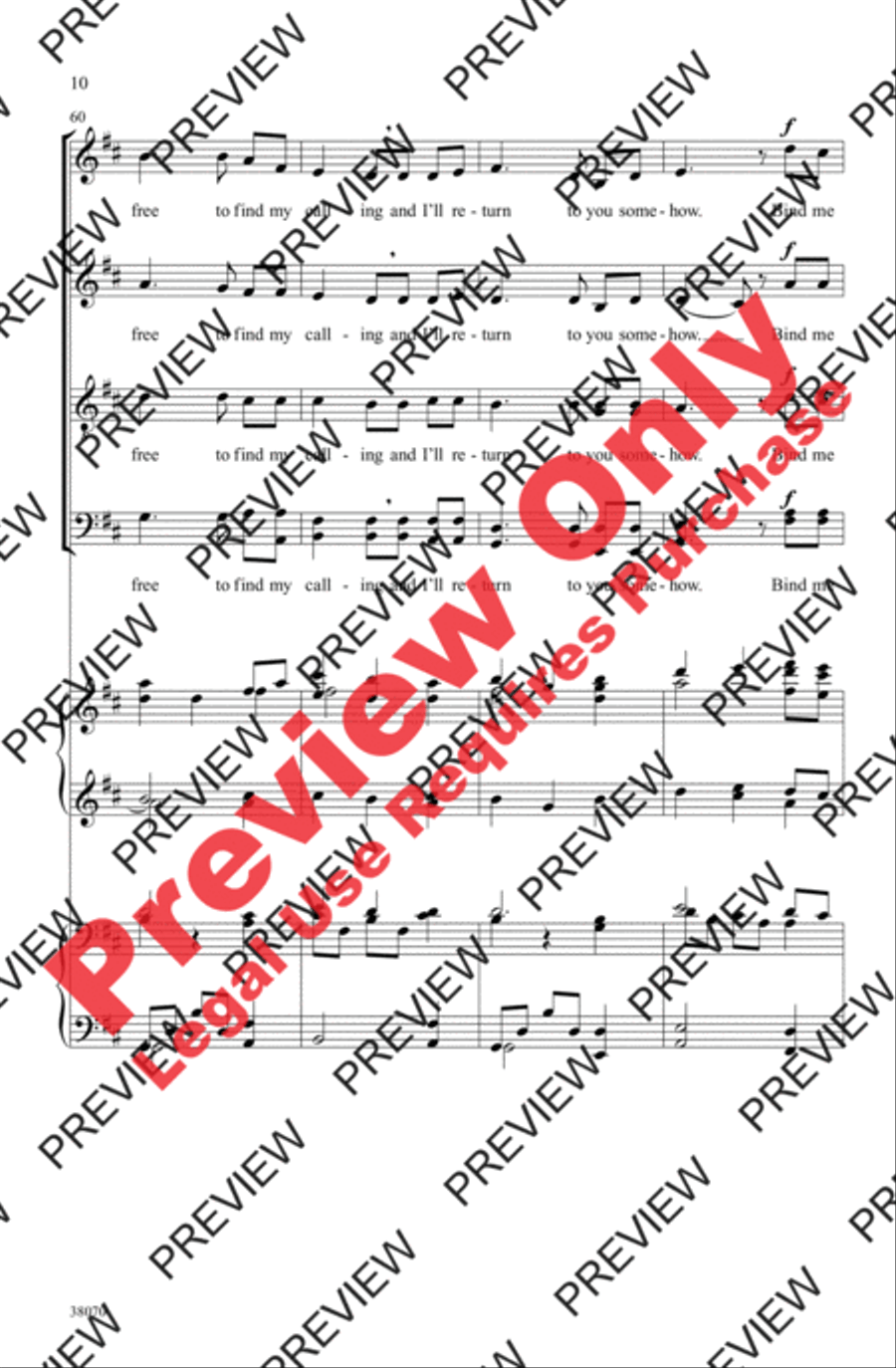 Homeward Bound Homeward Bound 4-Part scores gallery preview page 10