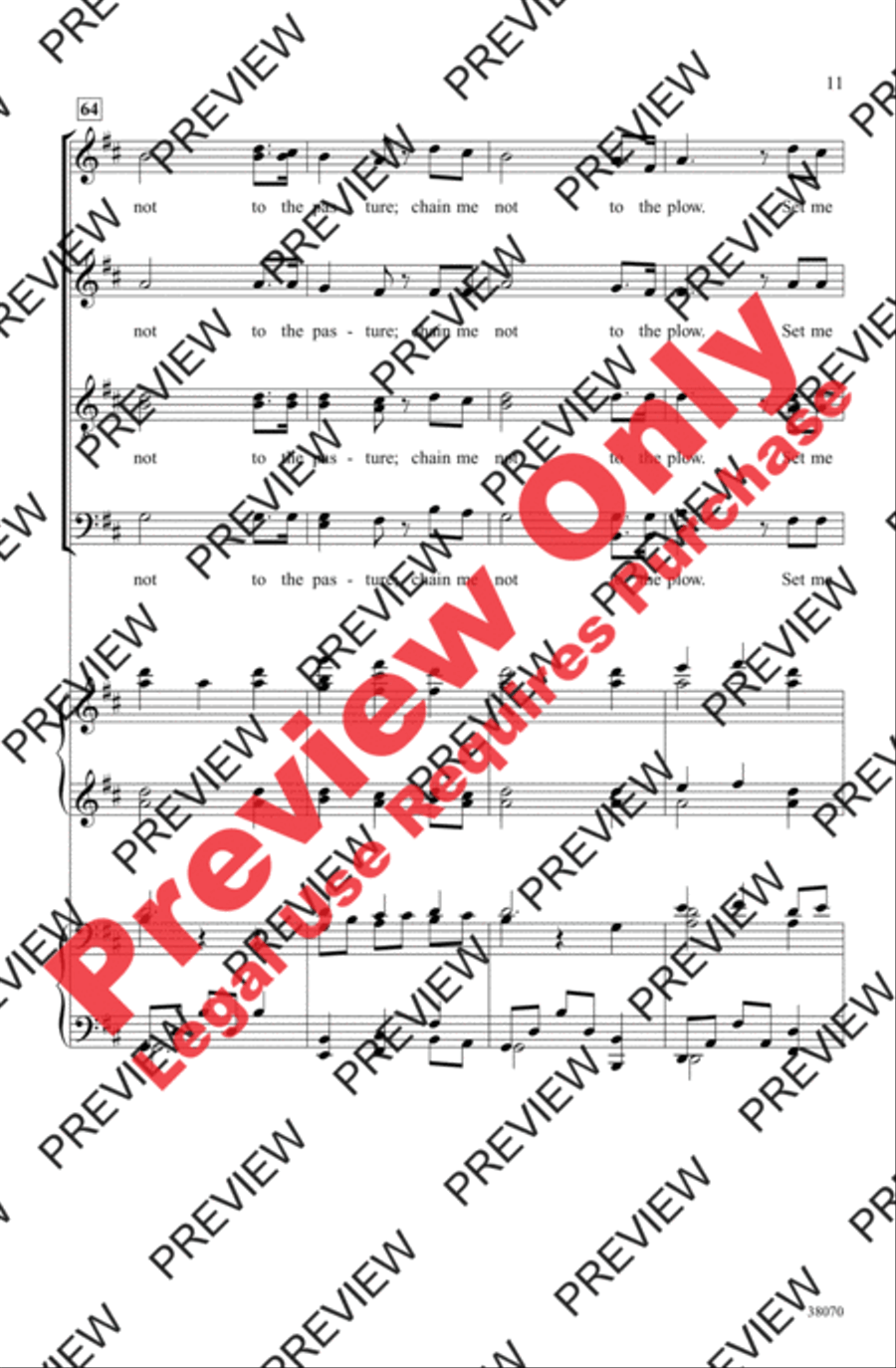 Homeward Bound Homeward Bound 4-Part scores gallery preview page 11