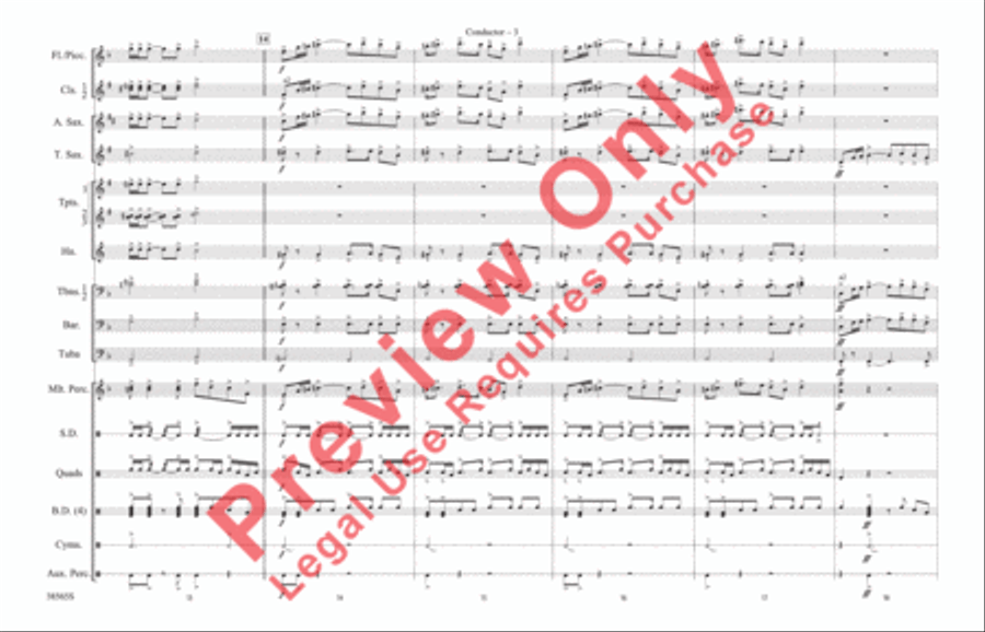 Summit! Summit! Marching Band scores gallery preview page 4