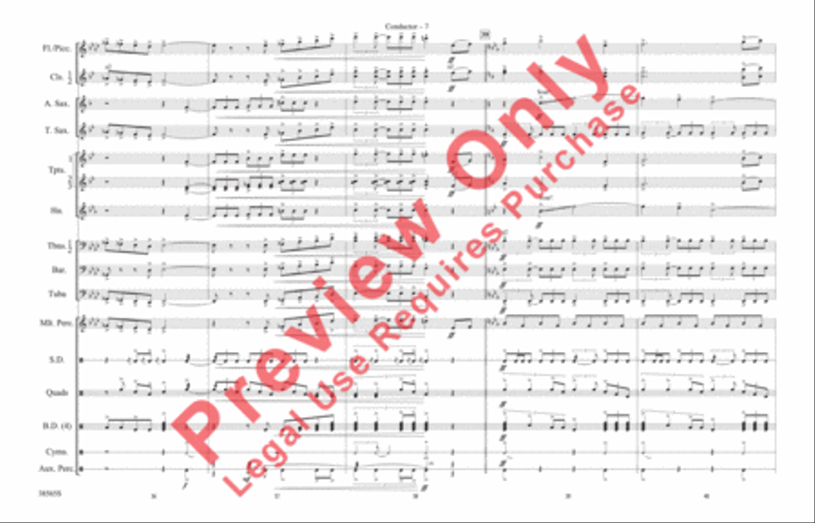 Summit! Summit! Marching Band scores gallery preview page 8