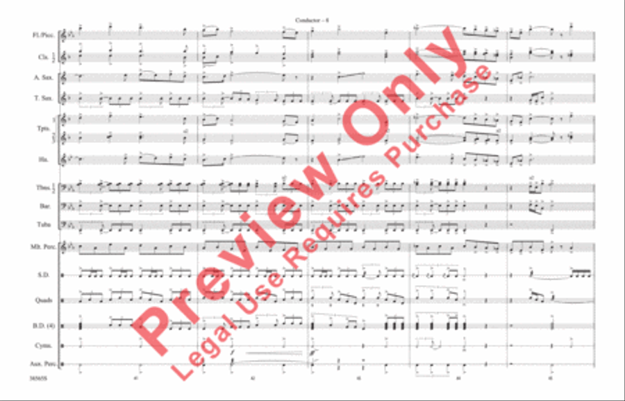 Summit! Summit! Marching Band scores gallery preview page 9