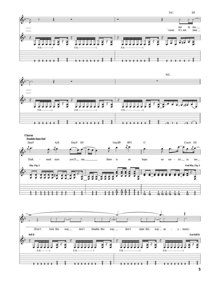 Desecrate Through Reverance Acoustic Guitar scores gallery preview page 5