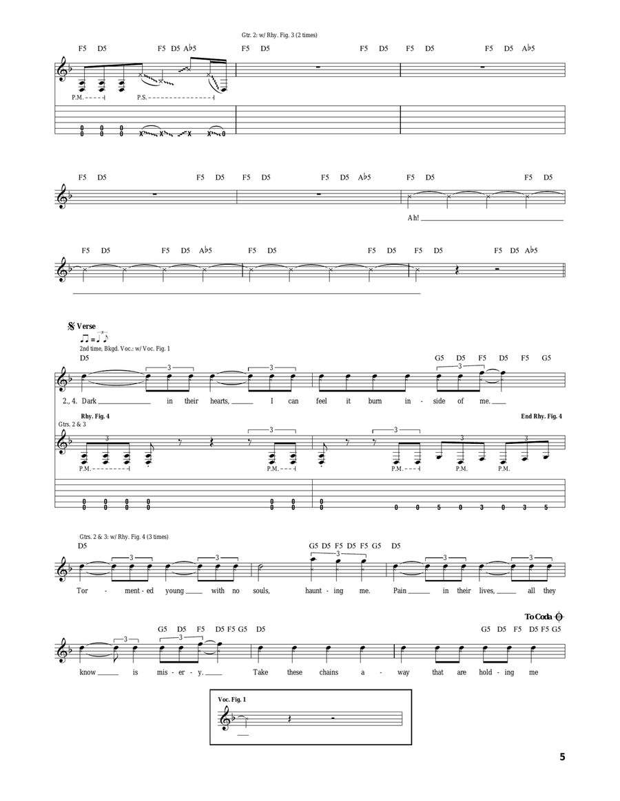 Eternal Rest Eternal Rest Acoustic Guitar scores gallery preview page 5