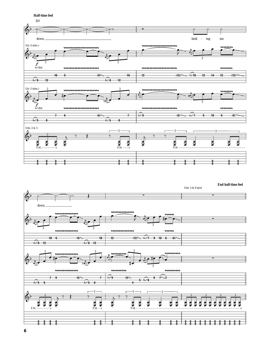 Eternal Rest Eternal Rest Acoustic Guitar scores gallery preview page 6
