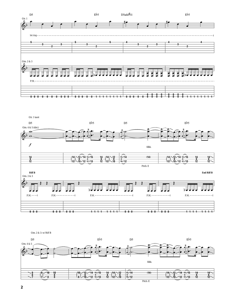 Radiant Eclipse Radiant Eclipse Acoustic Guitar scores gallery preview page 2