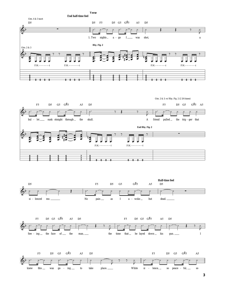 Radiant Eclipse Radiant Eclipse Acoustic Guitar scores gallery preview page 3