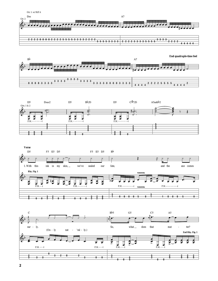 Remenissions Remenissions Acoustic Guitar scores gallery preview page 2