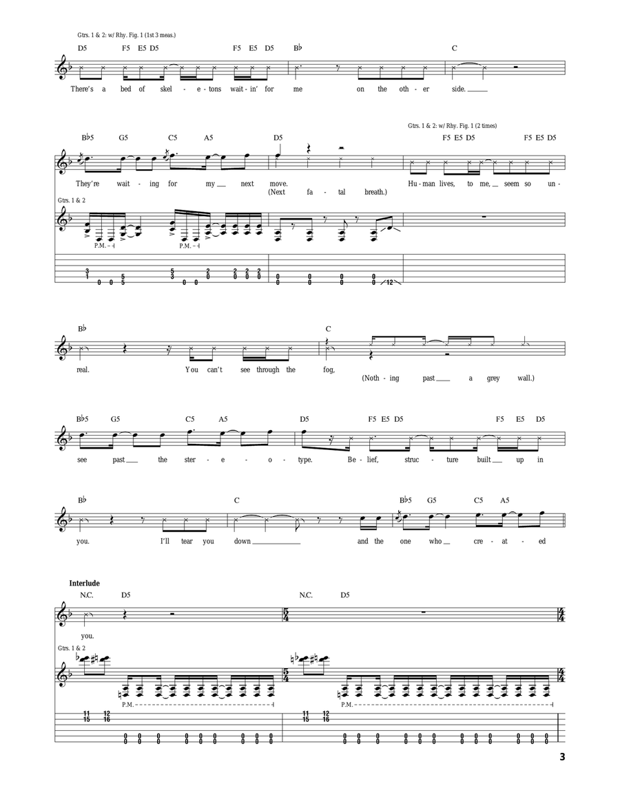 Remenissions Remenissions Acoustic Guitar scores gallery preview page 3