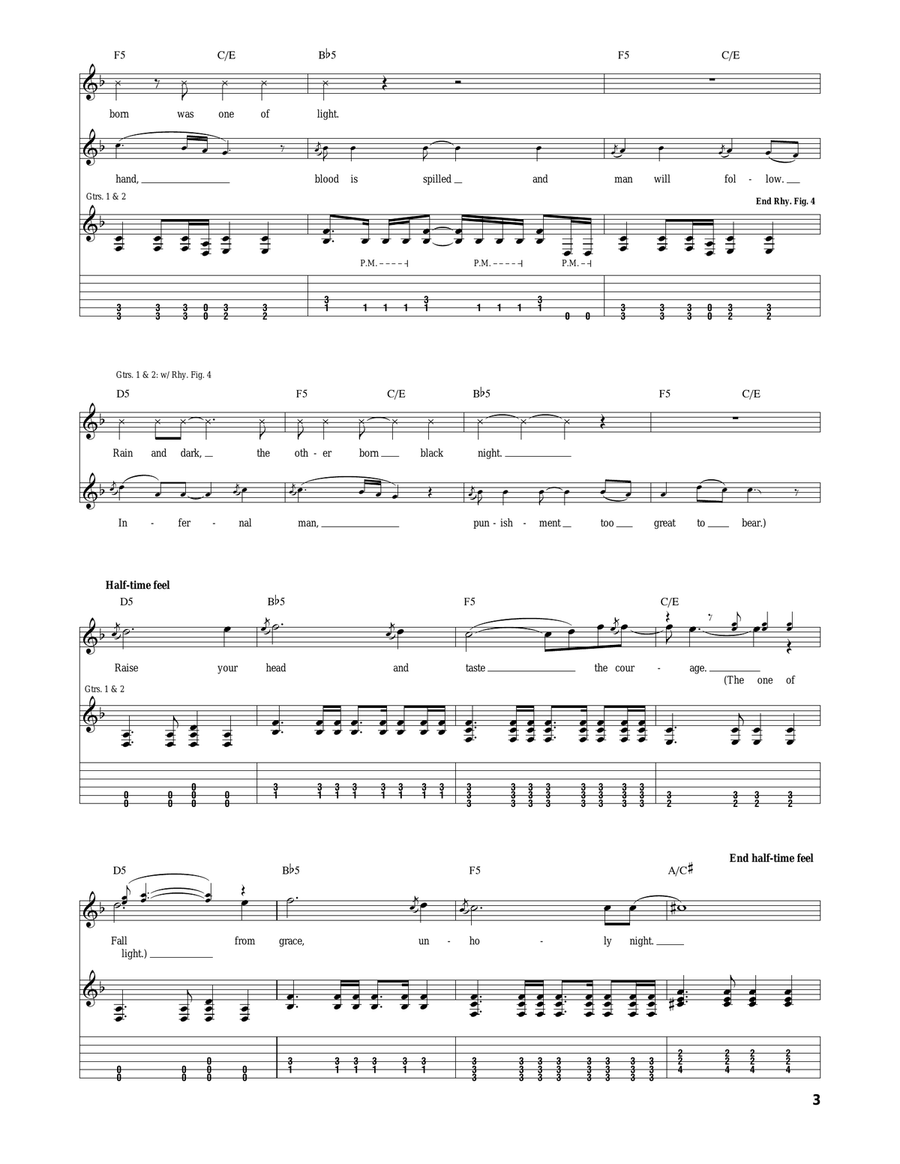 Chapter Four Chapter Four Acoustic Guitar scores gallery preview page 3