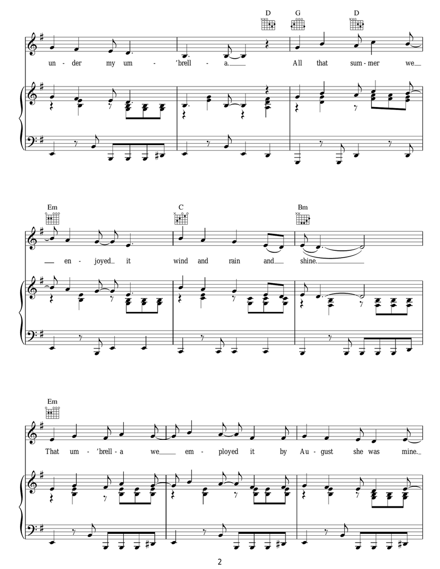 Bus Stop Bus Stop Acoustic Guitar scores gallery preview page 2