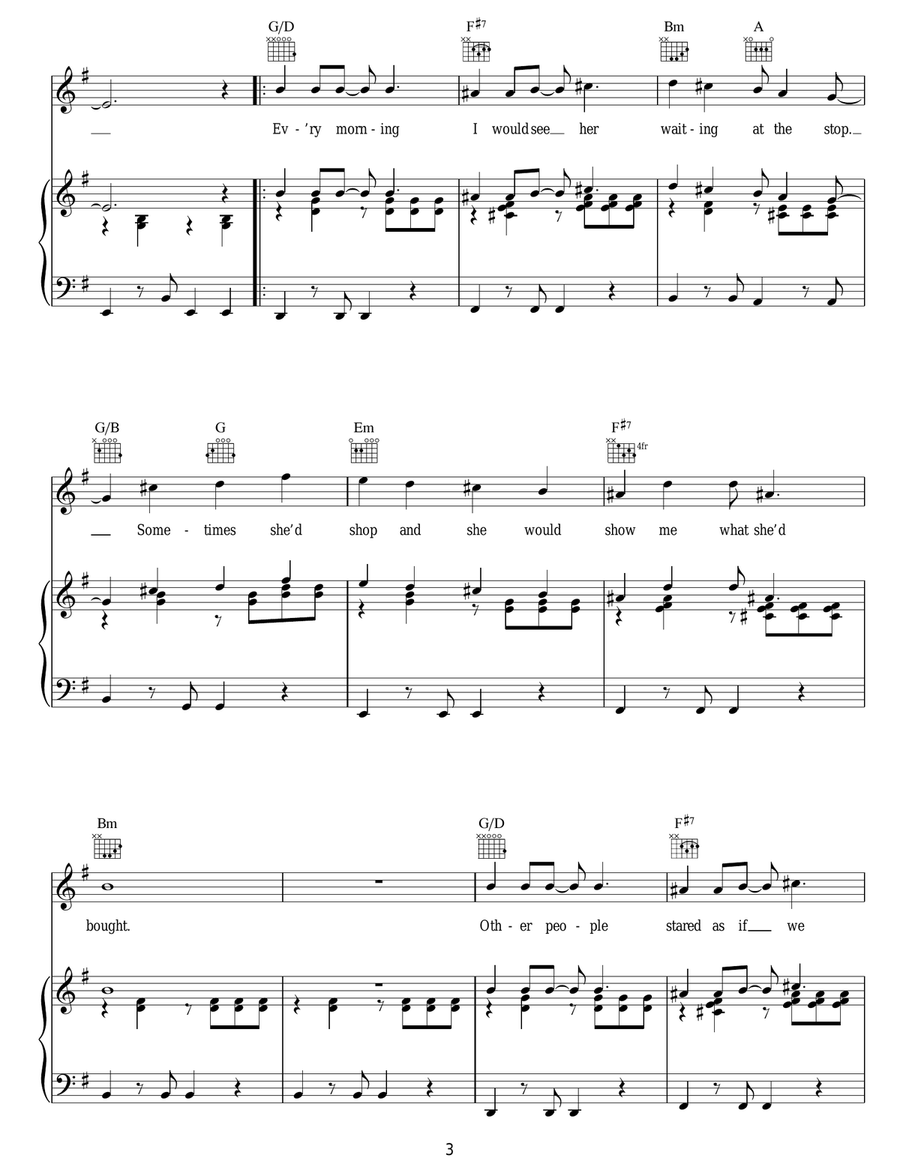 Bus Stop Bus Stop Acoustic Guitar scores gallery preview page 3