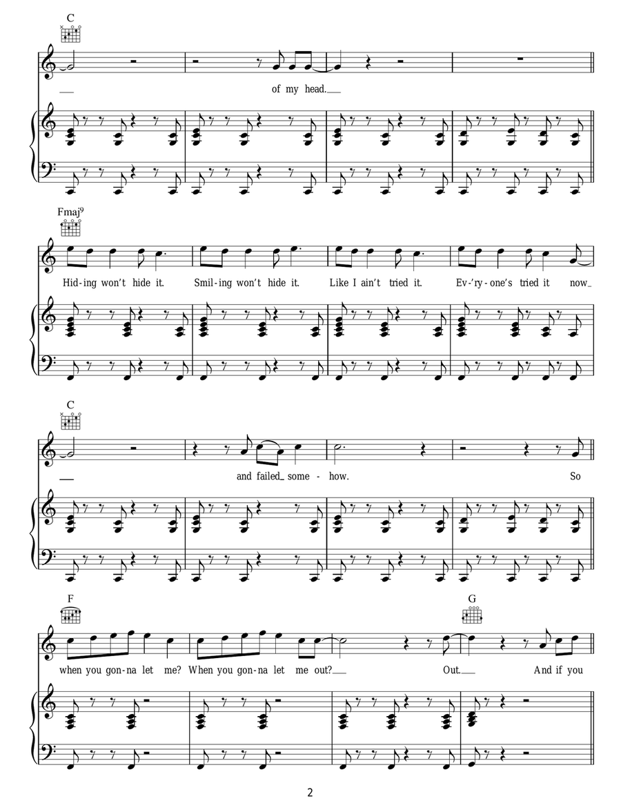 All Time Low All Time Low Acoustic Guitar scores gallery preview page 2
