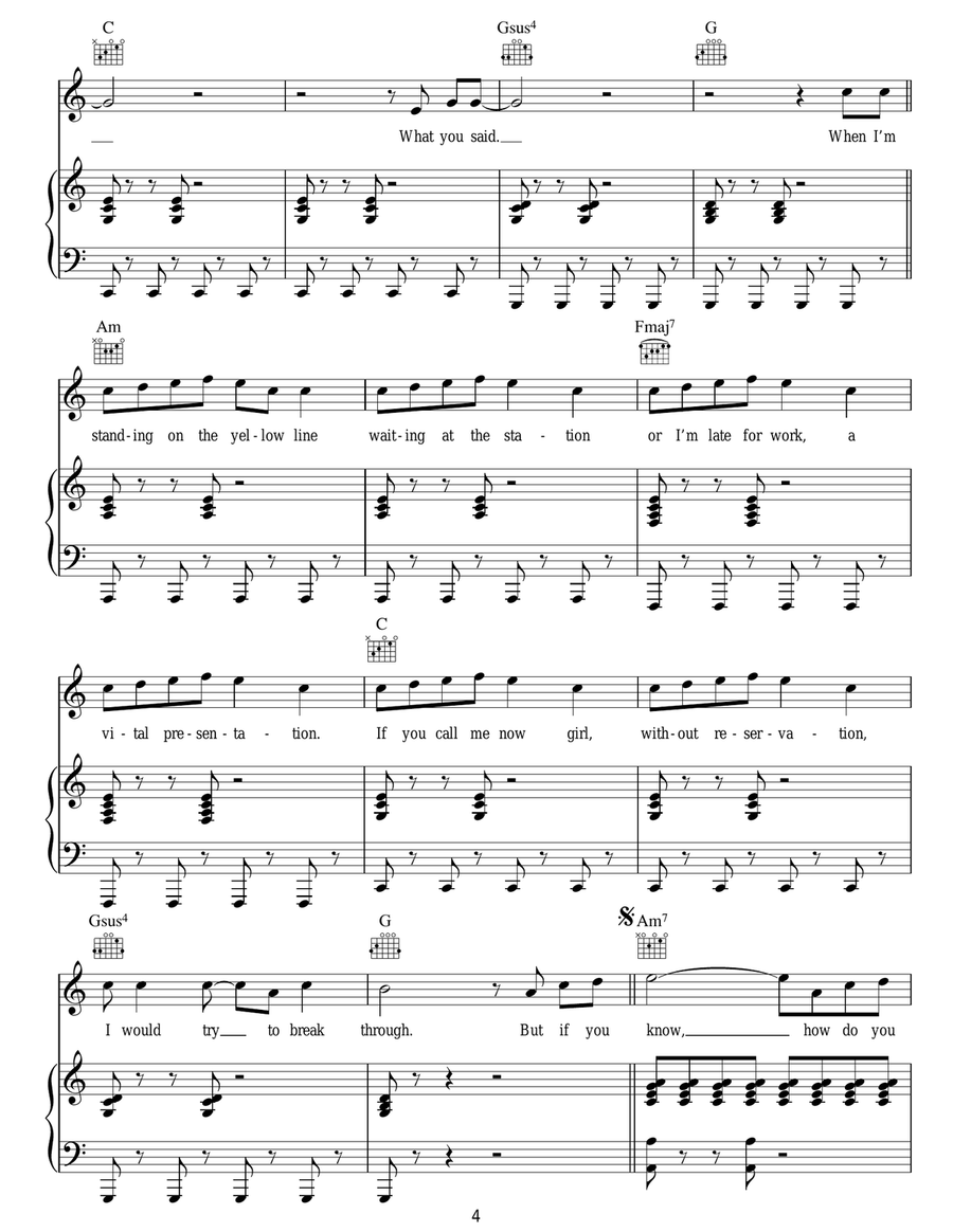 All Time Low All Time Low Acoustic Guitar scores gallery preview page 4