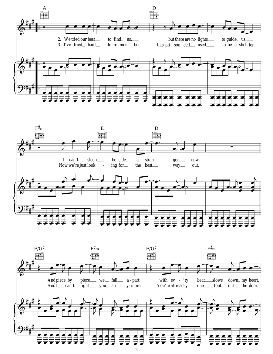 So Far Gone So Far Gone Acoustic Guitar scores gallery preview page 2