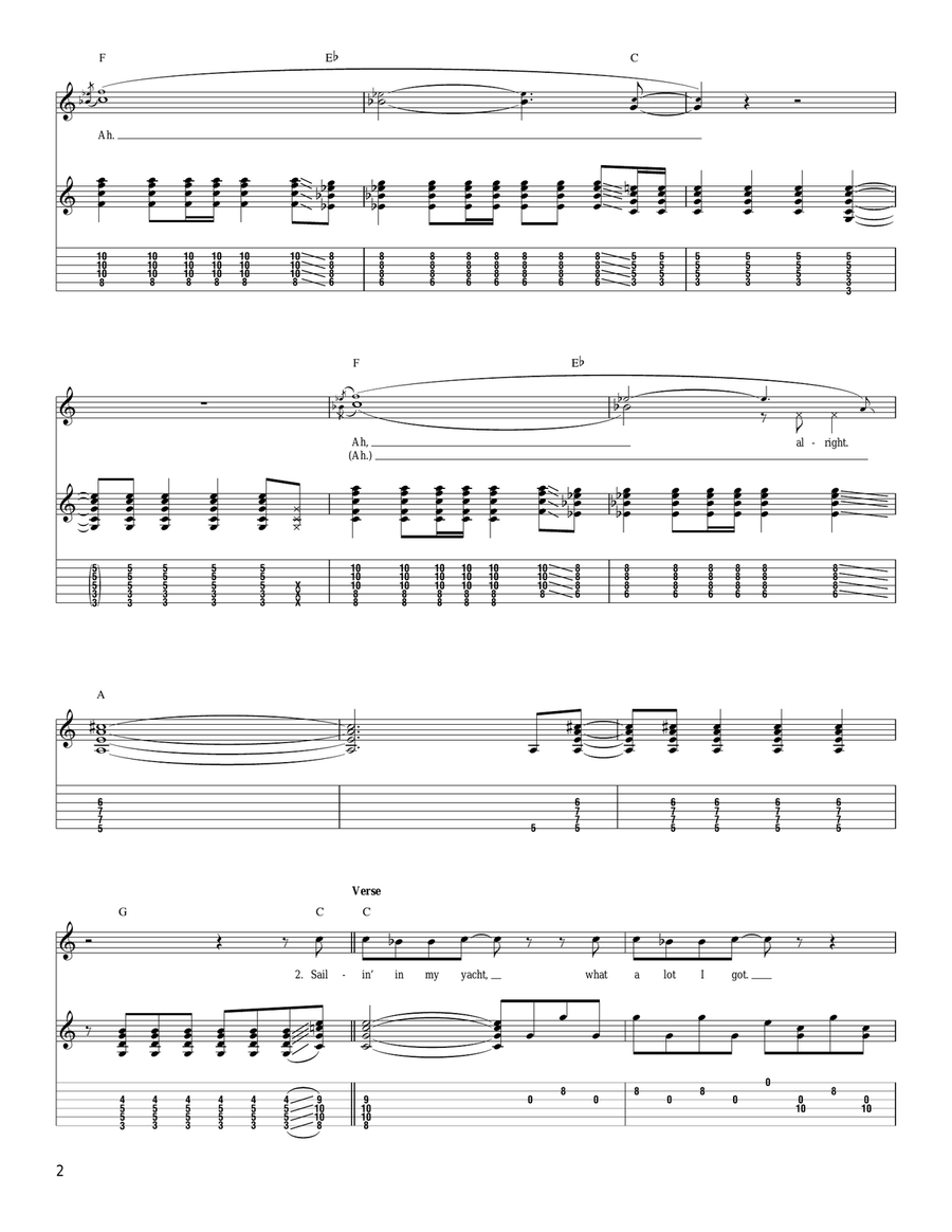 N.S.U. N.S.U. Acoustic Guitar scores gallery preview page 2