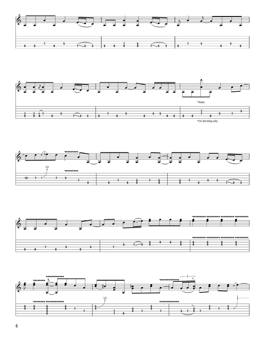 N.S.U. N.S.U. Acoustic Guitar scores gallery preview page 6