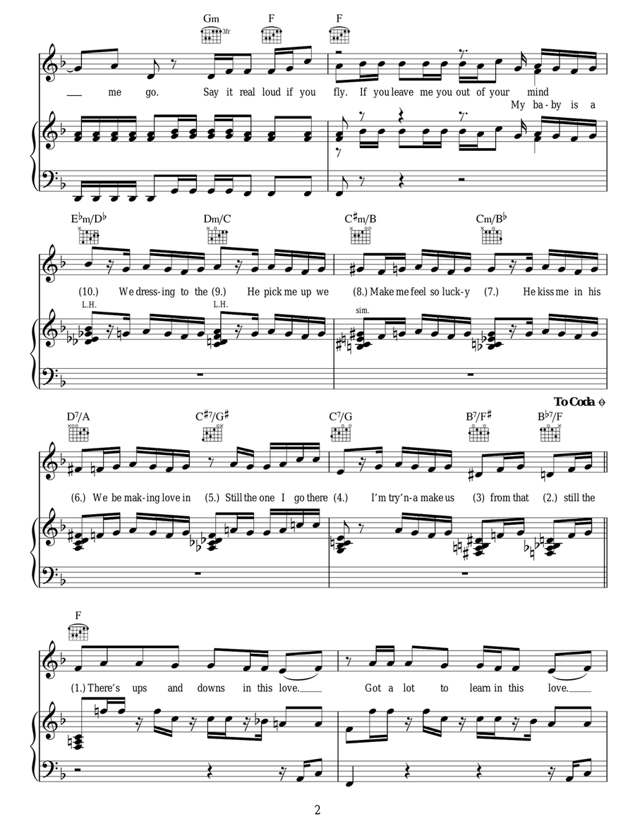 Countdown Countdown Acoustic Guitar scores gallery preview page 2