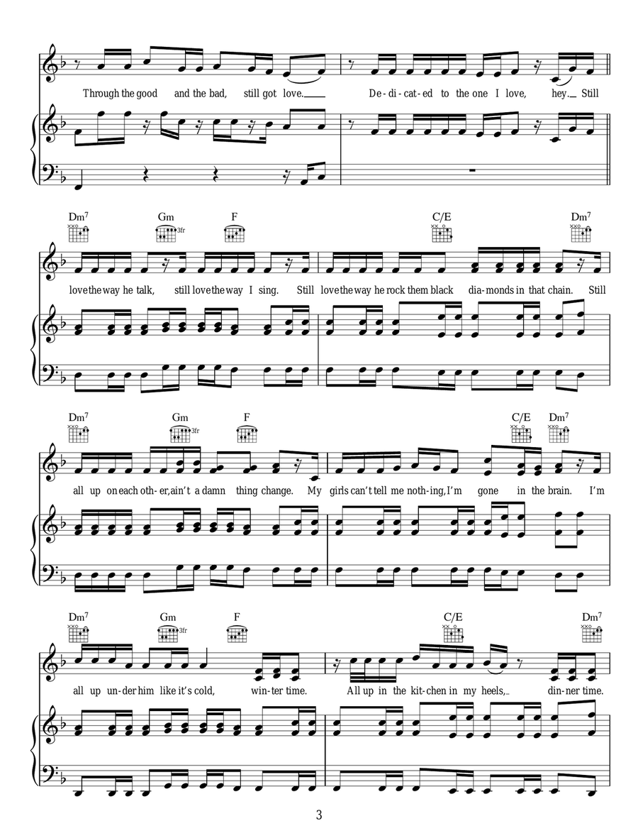 Countdown Countdown Acoustic Guitar scores gallery preview page 3