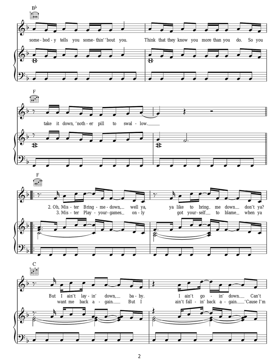 Mr. Know It All Mr. Know It All Acoustic Guitar scores gallery preview page 2