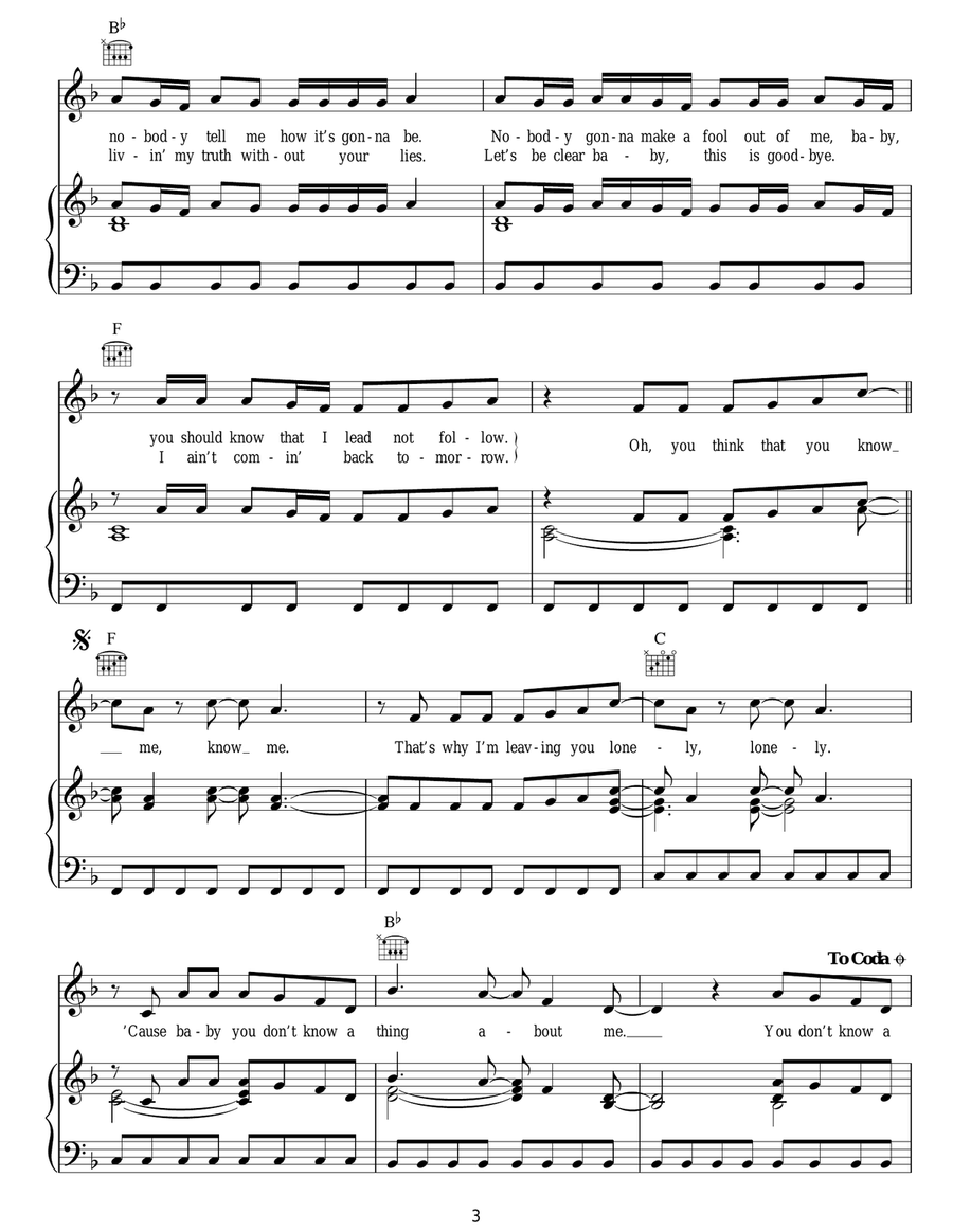 Mr. Know It All Mr. Know It All Acoustic Guitar scores gallery preview page 3