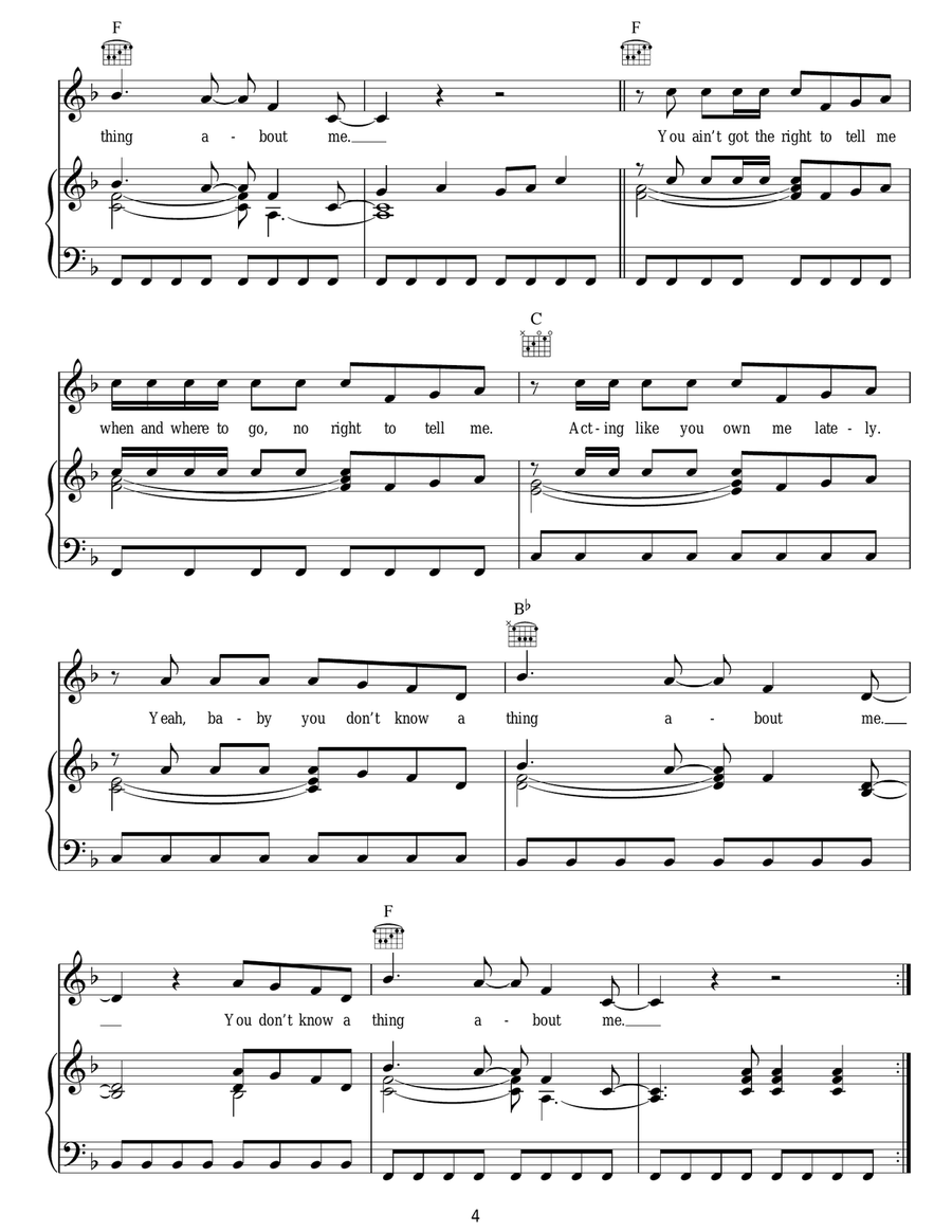 Mr. Know It All Mr. Know It All Acoustic Guitar scores gallery preview page 4